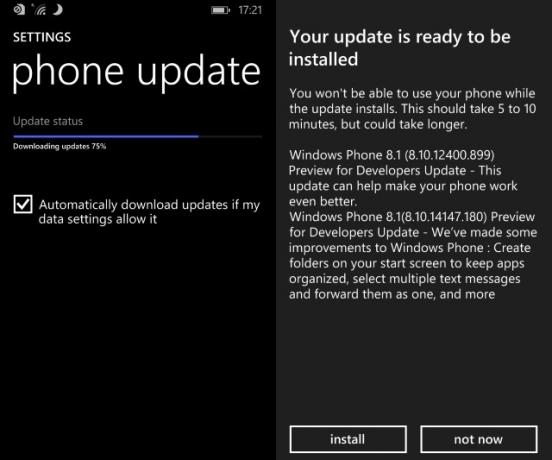 Muo-wp81-upgrade inštaláciu