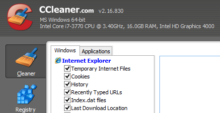 Toto je snímanie obrazovky jedného z najlepších programov Windows. Volá sa to CCleaner