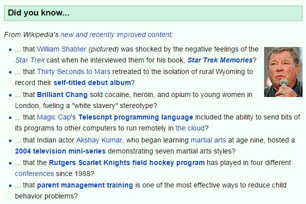 Wikipedia Vedeli ste