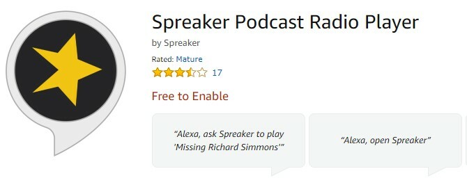 Spreaker pre podcasty s amazonskou echou