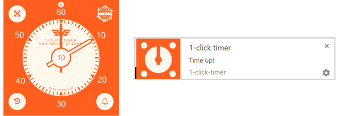 1clicktimer app chrome