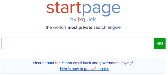 7 Alternatívy vyhľadávania Google a ich ochranné známky StartPageIxquick hlavný web
