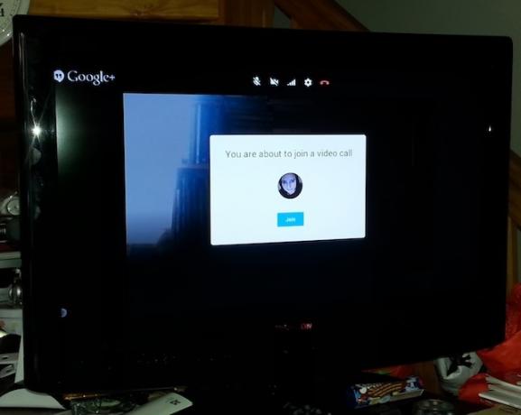 Hangout cez Chromecast