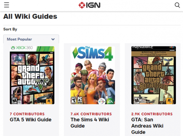 návody na videohry - IGN Wikis