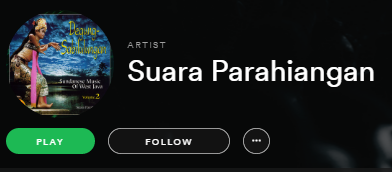 Žáner Gamelan na Spotify