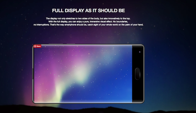 Doogee Mix: Krásny telefón „Bezel-Less“ pre marketing doogee za menej ako 200 dolárov