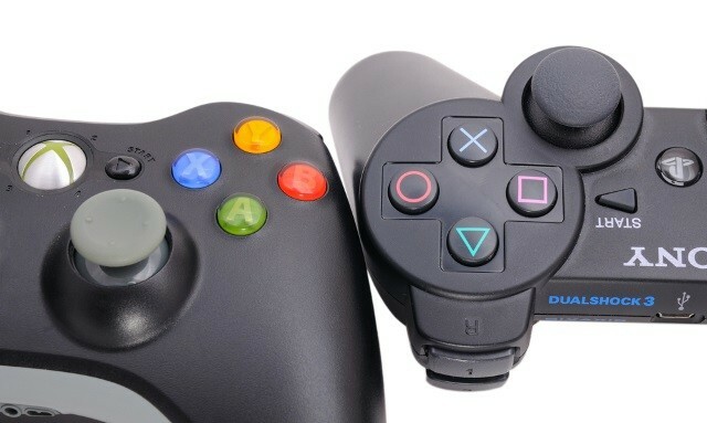 herné ovládače konzoly xbox Playstation