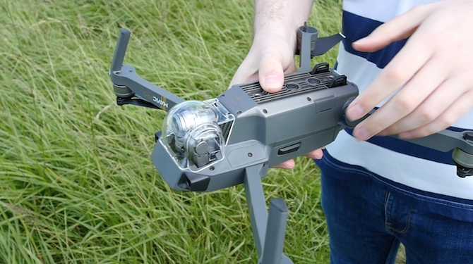 Toto je robot, ktorého hľadáte: DJI Mavic Pro Recenzia podvozok Mavic