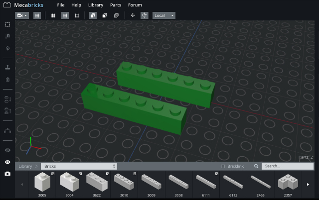 chróm-experimenty-mecabricks