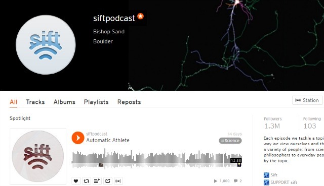 Preosiať podcast na SoundCloud