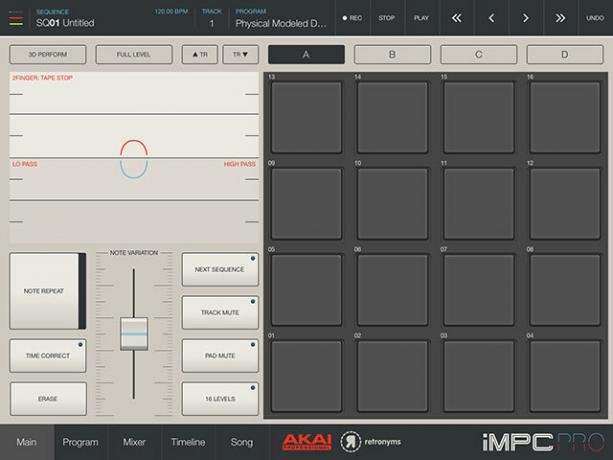 Je Akai's iMPC Pro najlepšou aplikáciou na produkciu iPad Beat? Hlavná