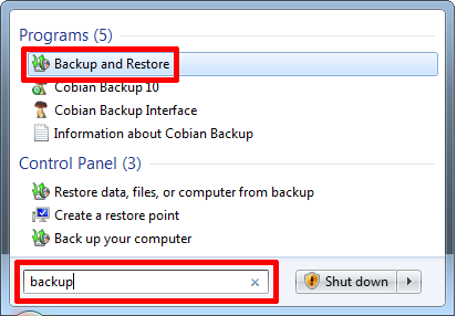 zálohovanie systému Windows 7