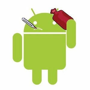 Android vírus chorý
