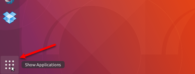 Zobraziť aplikácie v Ubuntu 17.10