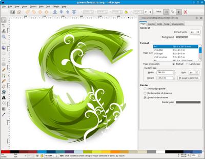 Inkscape-0,47-spiro-typografie