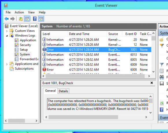 find-error-správ-in-event-viewer-on-Windows 8.1