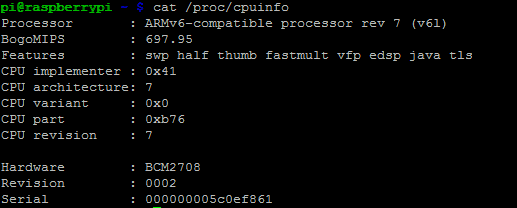 Objavte informácie o procesore Raspberry Pi