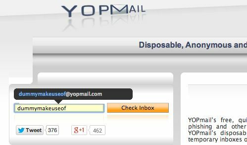 No-signup-webových aplikácií disponibilnému-email-yopmail