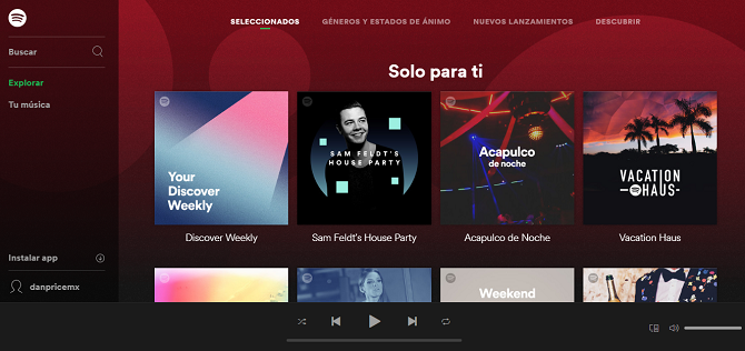 Vďaka novému prehrávaču Spotify Web Player je všetko v rozpore s reklamou na ploche 670x316