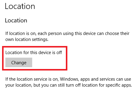 Windows 10 lokalizačné služby prepínať