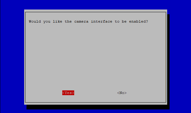 Povoľte svoju kameru Raspberry Pi na obrazovke raspi-config