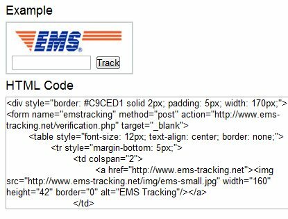 EMS-tracking