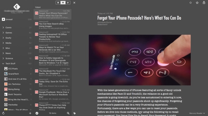 Najlepšie aplikácie feedly mac reeder