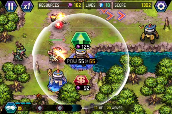 Tower Defense iphone hry