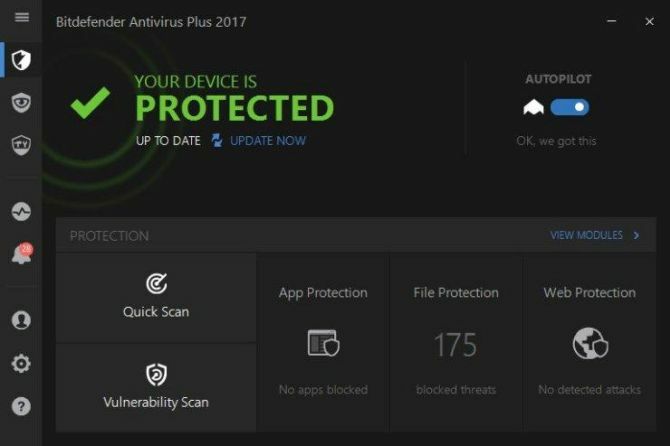 bitdefender antivírus 2017