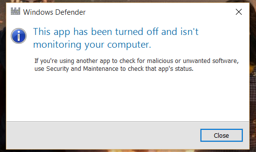 Muo-windows-w10defender deaktivácia