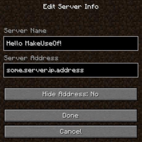 ako nastaviť minecraft server