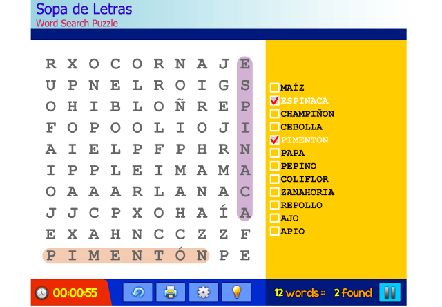 Sopa-de-letras