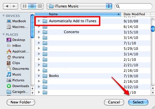 importovať hudbu do iTunes