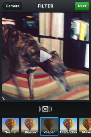 Video filter na Instagrame