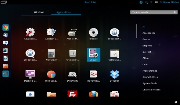 Android gnome shell