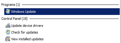 aktualizácie systému Windows 7 zlyhajú