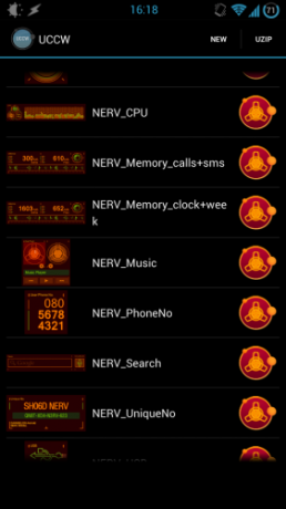 Vytvorte úvodnú obrazovku svojich snov pomocou super prispôsobiteľného widgetu UCCW [Android] uccw 10