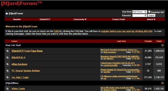 Hard forum site