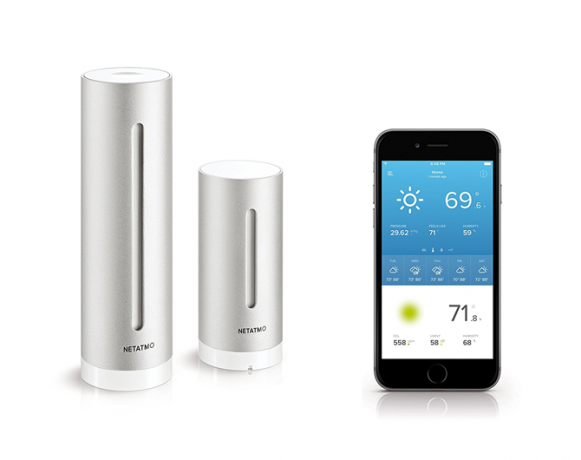 meteorologická stanica smart home netatmo