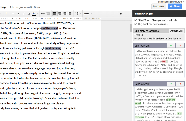 GDocs-Track-changes