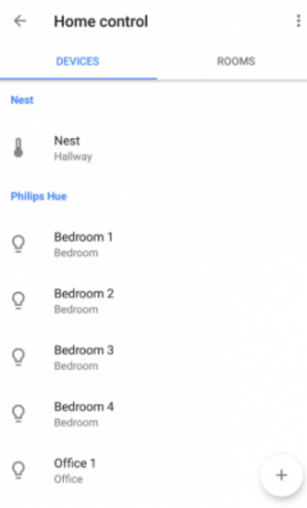 google home home control