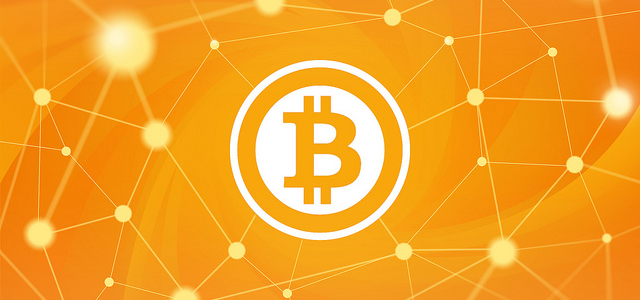 Bitcoin-tapety-oranžové