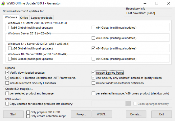 Windows Update nebude fungovať na Windows 7 a 8.1 s novým hardvérom WSUS Offline UpdateGenerator 670x465