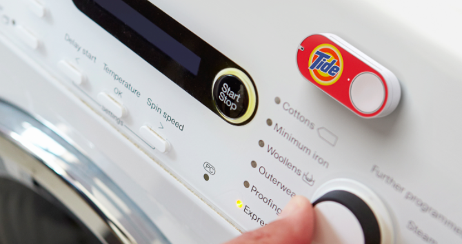 tlačidlo Amazon dash