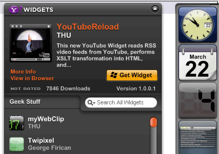 12 skvelých spôsobov, ako okoreniť vaše Windows Desktop yahoo widgety