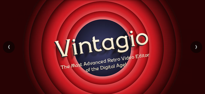 video aplikácia vintagio