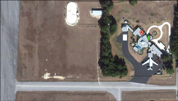 satelitný obrázok od google maps