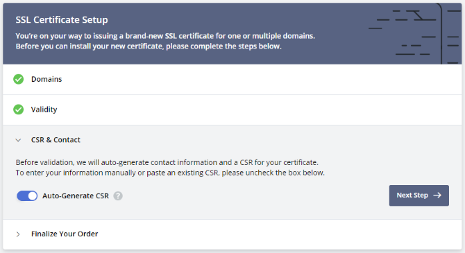 Nakonfigurujte svoj certifikát SSL