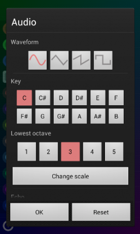 Použite svoj smartfón ako nástroj a vytvorte krásne publikum pomocou programu NodeBeat nodebeat14