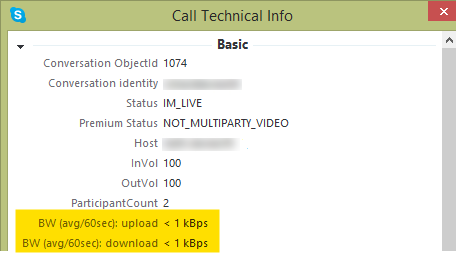 Koľko šírky pásma využíva Skype hovor? Zavolajte technické informácie